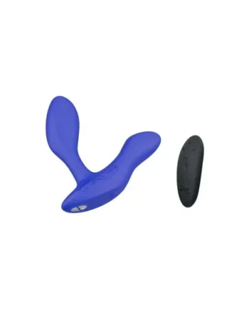We-Vibe Vector+ Dual Stimulation Prostate Massager, Royal Blue