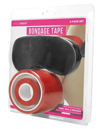 Whipsmart Bondage Tape 100ft - Red