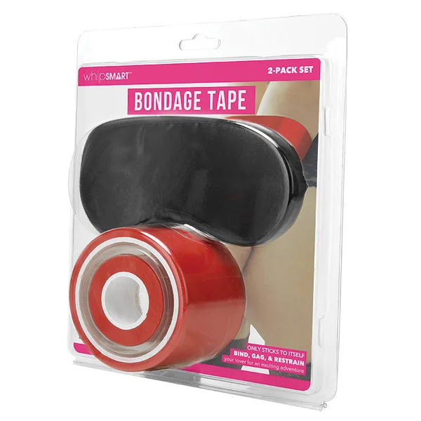 Whipsmart Bondage Tape 100ft - Red