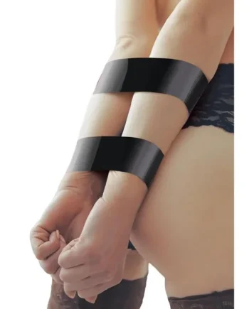 Whipsmart Bondage Tape Black 100 Foot