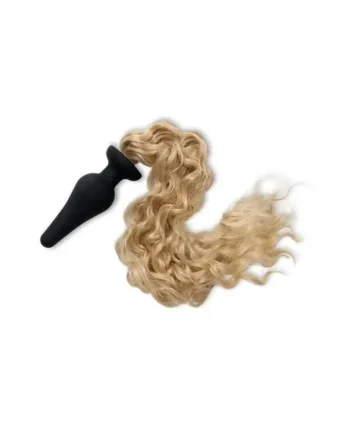 WhipSmart™ Furry Tales Silicone Plug With Blondie Pony Tail