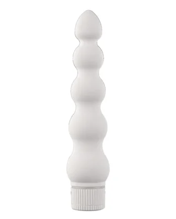 White Nights 7 Inch Ribbed Vibrator