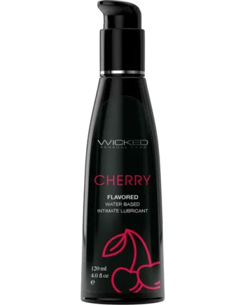 Wicked Aqua Cherry Water Based Personal Lubricant 4 fl oz