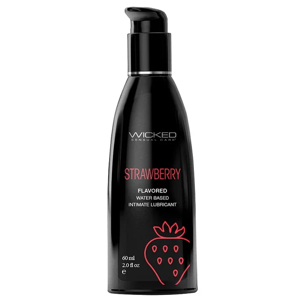 Wicked Aqua Flavored Lube - Strawberry 2oz