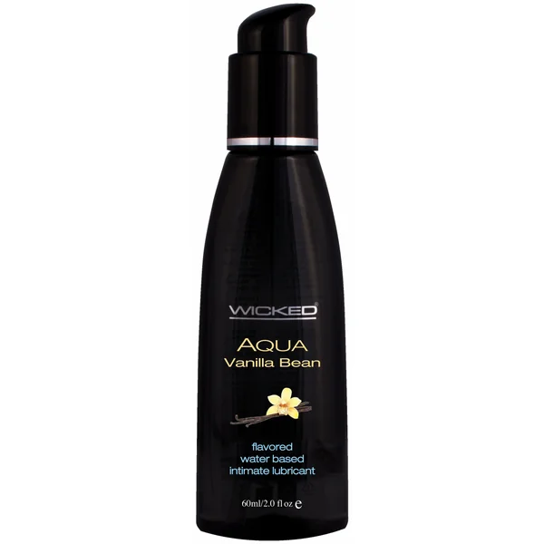 WICKED AQUA VANILLA BEAN LUBE 2 OZ