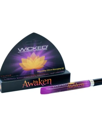 Wicked Awaken Stimulating Clitoral Massaging Gel 0.3 oz (8.6 mL)