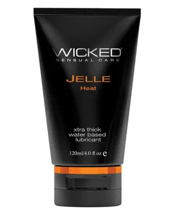 Wicked Jelle Heat Warming Waterbased Anal Lubricant 4oz