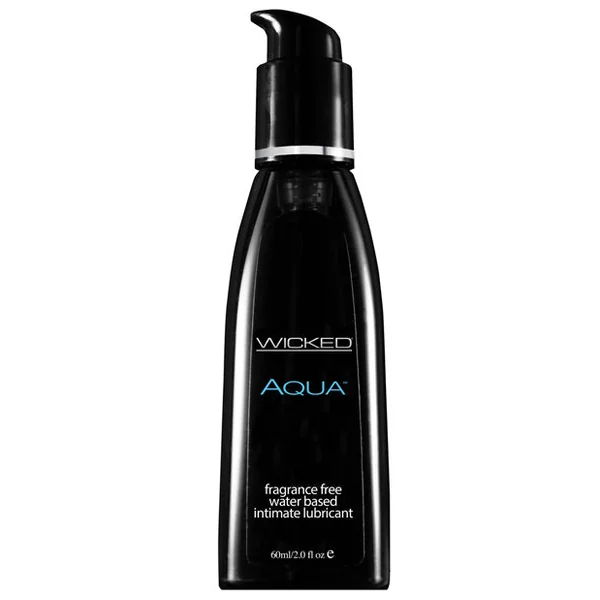 Wicked Sensual Care Aqua Waterbased Lubricant - 2 Oz Fragrance Free