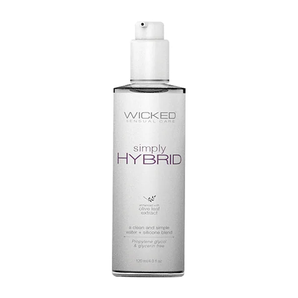Wicked Sensual Care Simply Hybrid Lubricant - 4 Oz