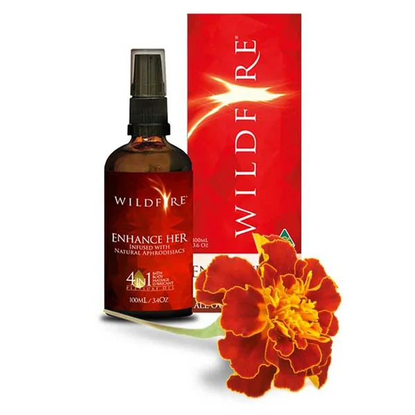 Wildfire 4-In-1 All Over Pleasure Oil - Enhance Her