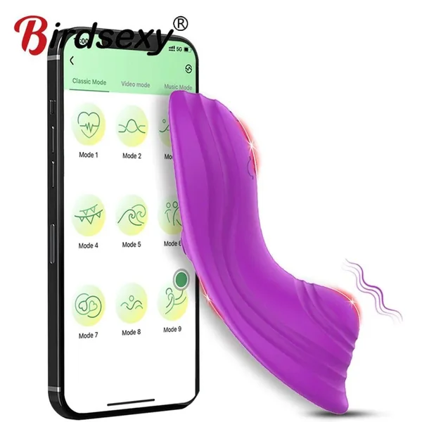 Wireless Bluetooth APP Vibrator - Wearable Clitoris Stimulator