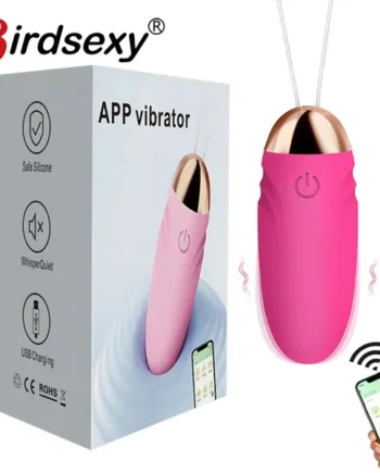 Wireless Bluetooth APP-Controlled Dildo Vibrator – G-Spot & Clitoral Stimulator | Wearable Vibrating Egg for Women