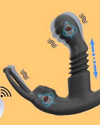 Wireless Electric Remote Controlled Ultimate Rotating Prostate Massager