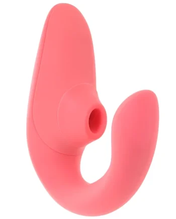 Womanizer Blend Dual Stimulator in Coral