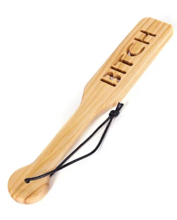 WOOD PADDLE 31CM BITCH