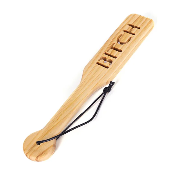 WOOD PADDLE 31CM BITCH