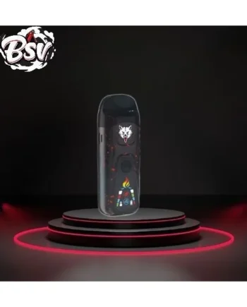 Wulf Flex Dual Use Concentrate/Dry Herb Vaporizer Black/Red Spla