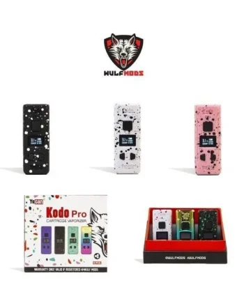 Wulf Kodo Pro Cartridge Vaporizer 9pk Display
