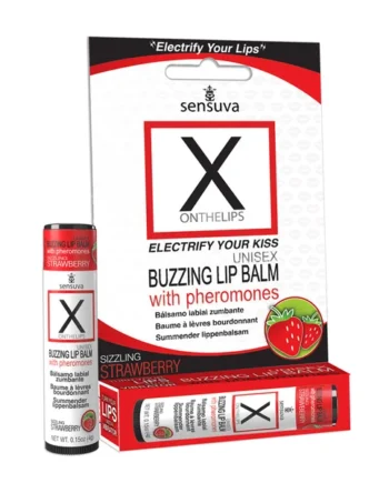 X on the Lips with Pheromones Strawberry