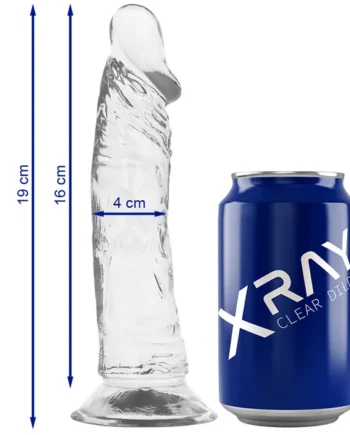 X RAY - CLEAR COCK 19 CM -O- 4 CM