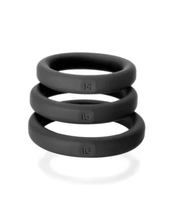 Xact- Fit 3 Premium Silicone Rings - #14, #15, #16