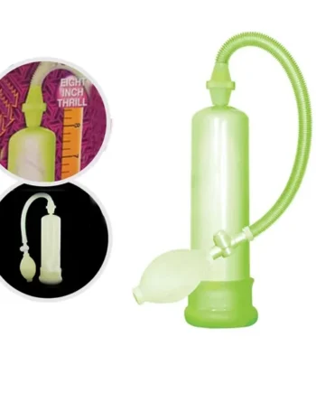 Xtender II Glow In The Dark Penis Pump 8 Inch