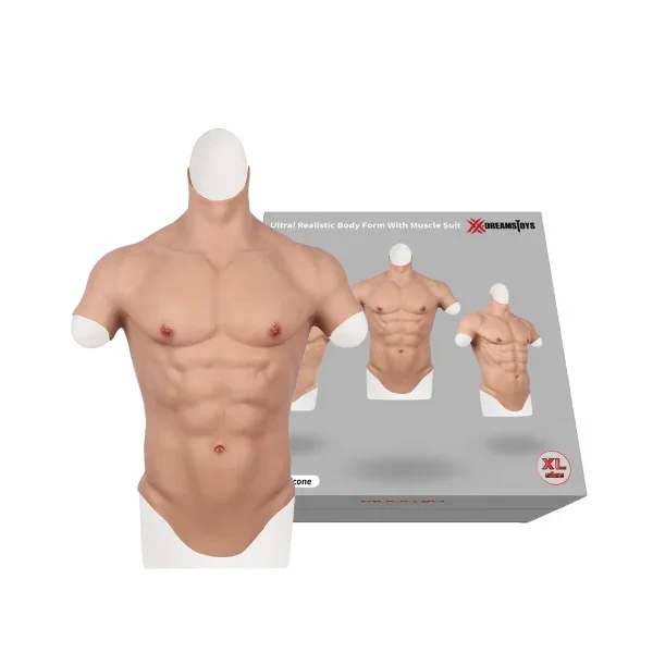 XX-DREAMSTOYS Ultra Realistic Muscle Suit Men Size XL