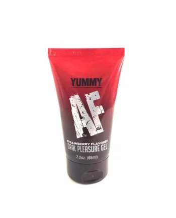 YUMMY AF ORAL PLEASURE GEL STRAWBERRY 2.2OZ