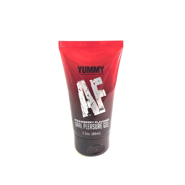 YUMMY AF ORAL PLEASURE GEL STRAWBERRY 2.2OZ