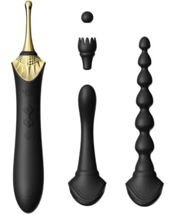 ZALO - BESS 2 CLITORAL MASSAGER BLACK