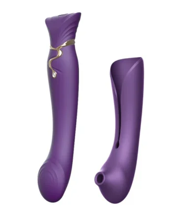 ZALO QUEEN SET TWILIGHT PURPLE (NET)