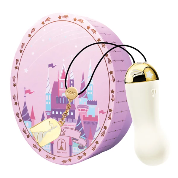 Zalo Sweet Magic Baby Star Bullet Vibrator - Vanilla White