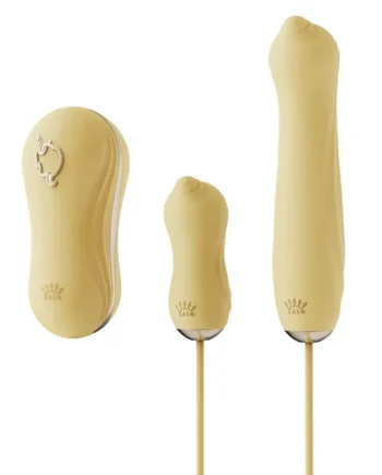 Zalo Sweet Magic Unicorn Set Suction Massager - Lemon Yellow