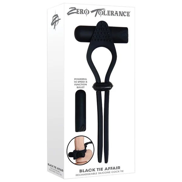 Zero Tolerance Black Tie Affair Couples Vibrator