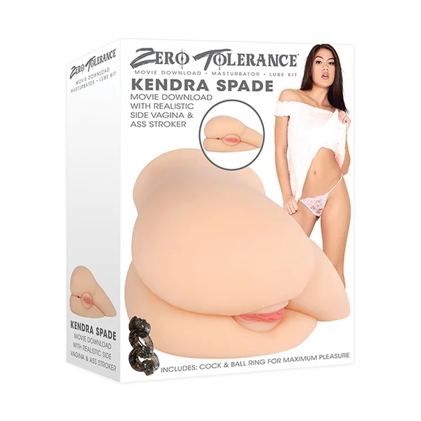 ZERO TOLERANCE KENDRA SPADE DOWNLOAD W/ REALISTIC SIDE VAGINA STROKER