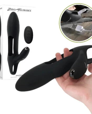 Zero Tolerance Nautilus Vibrating Penis Sleeve Rechargeable Men Stimulator