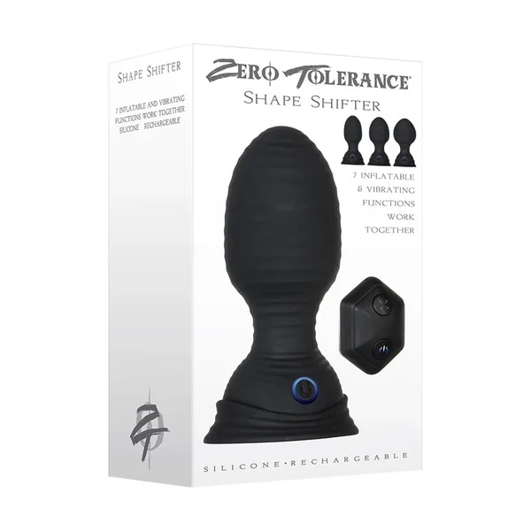 Zero Tolerance – Shape Shifter – Butt Plug Vibe