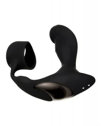 Zero Tolerance Strapped & Tapped Rechargeable Prostate Vibrator – Black