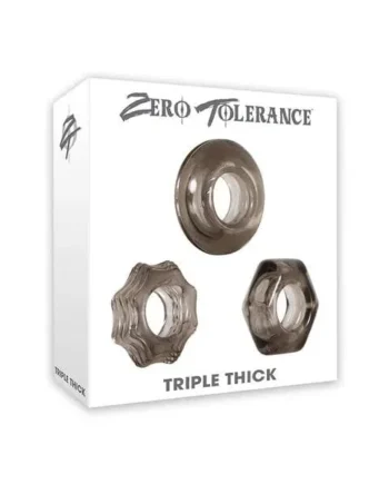 Zero Tolerance Triple Thick Cock Rings