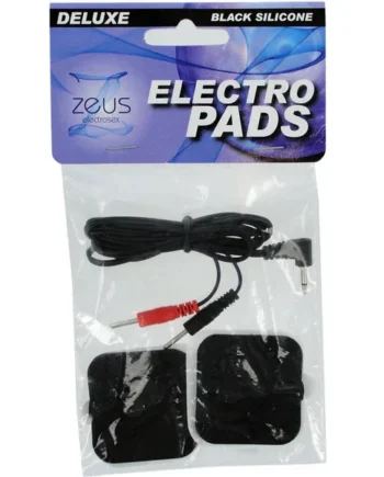 Zeus Electrosex Deluxe Black Electro Pads