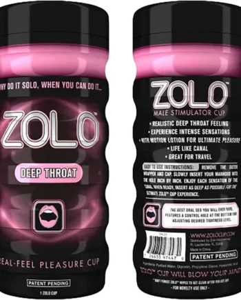ZOLO Deep Throat Cup Penis Masturbator