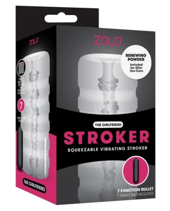Zolo The Girlfriend Squeezeable Vibrating Stroker