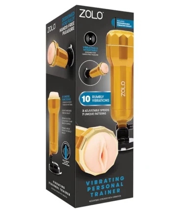 Zolo Vibrating Personal Trainer Mountable Stroker